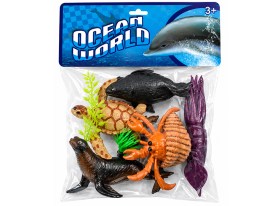 Set 6 animales grandes del oceano OCEAN WORLD